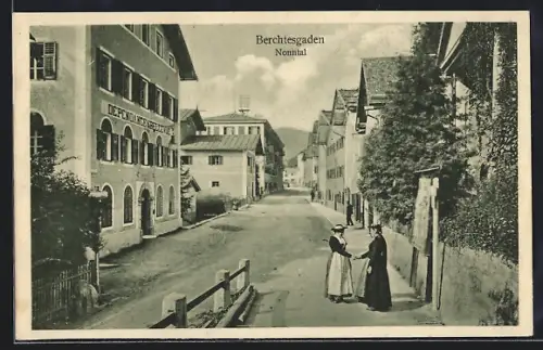 AK Berchtesgaden, Nonntal-Str., Dependance, Strassenansicht