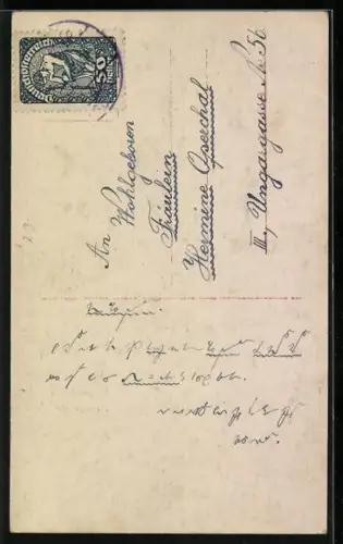 Foto-AK GL Co Nr. 6167/5: Kind zeigt auf eine Uhr um Mitternacht, Neujahrsgruss