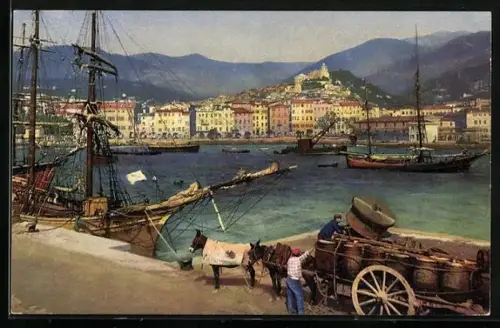 Künstler-AK Photochromie Nr. 2645: San Remo, Riviera di Ponente
