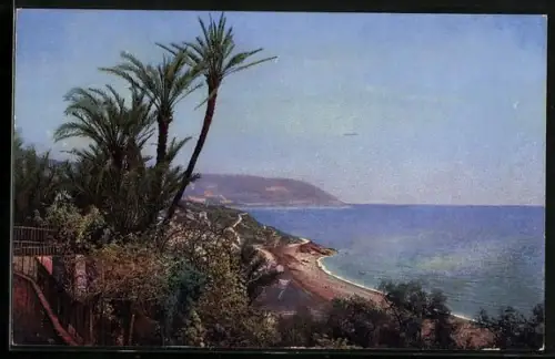 AK Photochromie NR. 2640: Bordighera, Riviera di Ponento