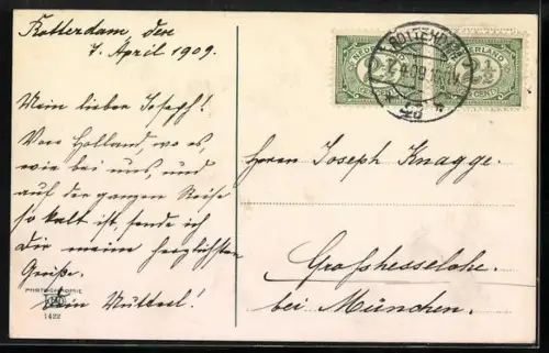 AK Photochromie NR. 1422: Marken, Kinder des Dorfes