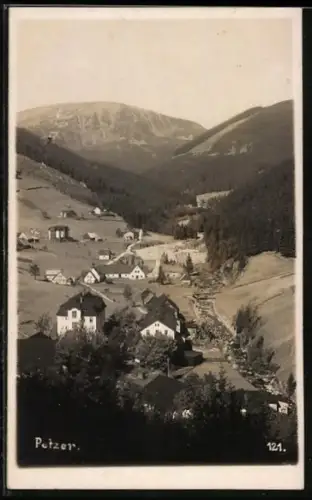 AK Petzer, Panorama mit Bach
