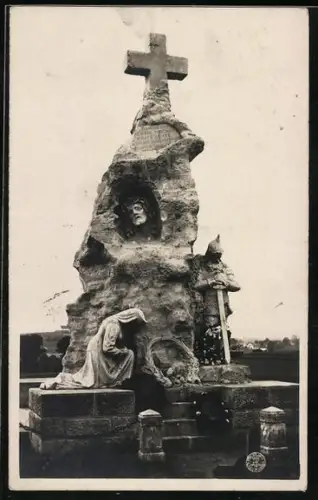 AK Josefov n. Met., Ruský pomník