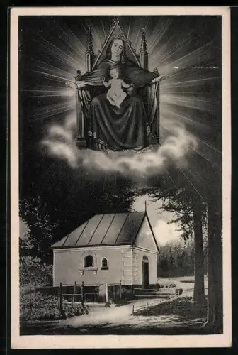 AK Rokol, Kapelle mit Gnadenbild