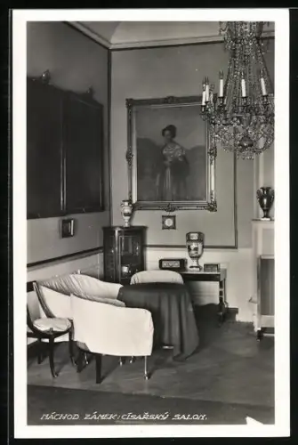 AK Náchod Zámek, Císarský Salon