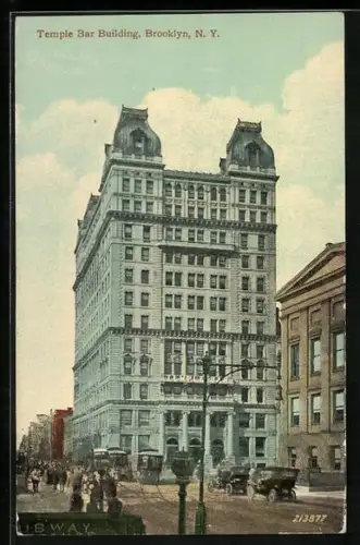 AK New York, NY, Temple Bar Building