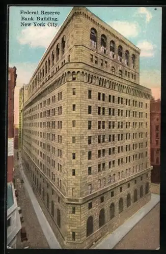 AK New York, NY, Federal Reserve Bank Building