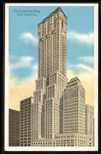 AK New York, NY, The Lincoln Building