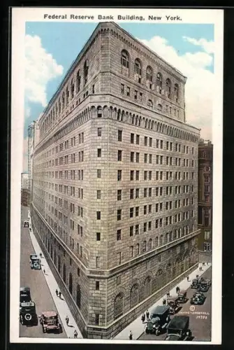AK New York, NY, Federal Reserve Bank Building