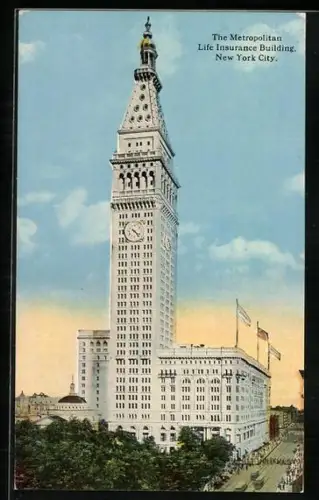 AK New York, NY, The Metropolitan Life Insurance Building