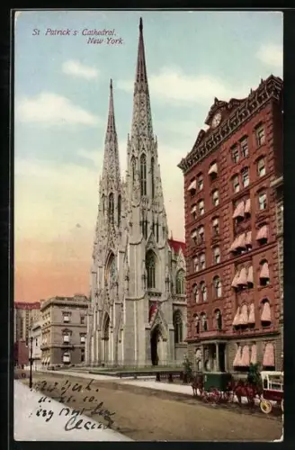 AK New York, NY, St. Patrick`s Cathedral