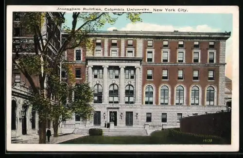 AK New York, NY, Journalism Building, Columbia University