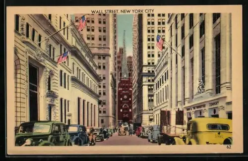 AK New York, NY, Wall Street