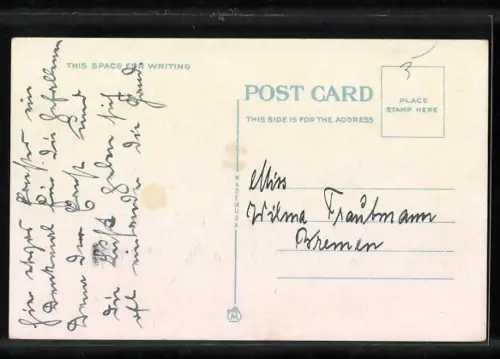 AK New York, NY, World War Monument, Prospect Park