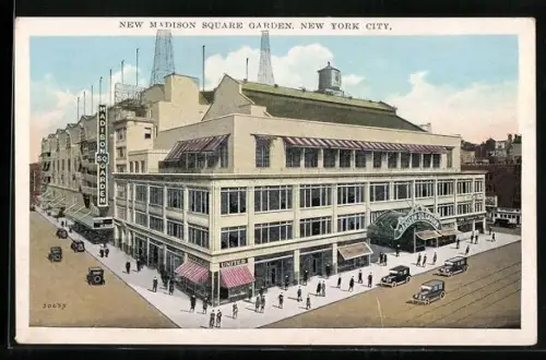 AK New York, NY, New Madison Square Garden