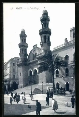 AK Alger, La Cathédrale
