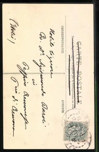 AK Blidah, Une Rue, Strassenpartie