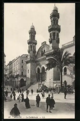 AK Alger, La Cathédrale