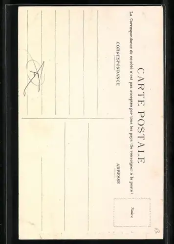 AK Alger, Rue de la Mer Rouge, Strassenpartie