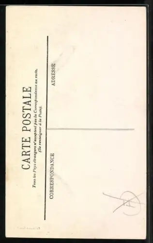 AK Alger, Rue Kléber, Strassenpartie