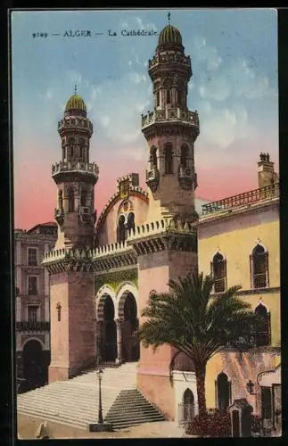 AK Alger, La Cathédrale