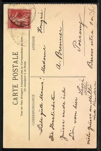 AK Alger, La Cathédrale et le Palais d`Hiver