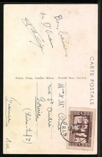 AK Oran, Mosquée du Pacha rue Philipe, Vue de la cour intérieur