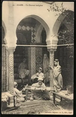 AK Alger, Un Ouvroir indigène