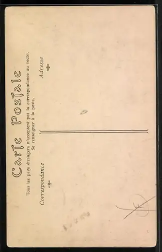 AK Alger, Une Rue de la Casbah, Strassenpartie