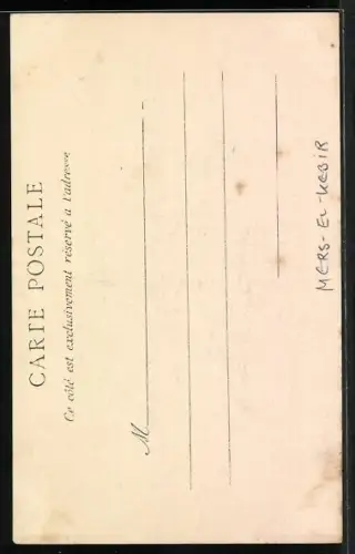 AK Mers-el-Kébir, Une Villa