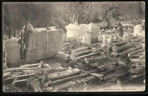 AK Blidah, Cimetière arabe Sidi-el-Kébir