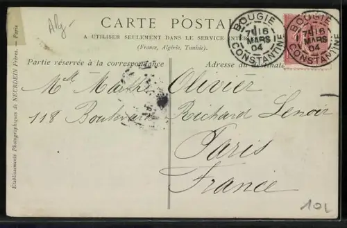 AK Bougie, La Place Philippe & la Mosquée