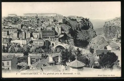 AK Constantine, Vue générale prise de Mansourah