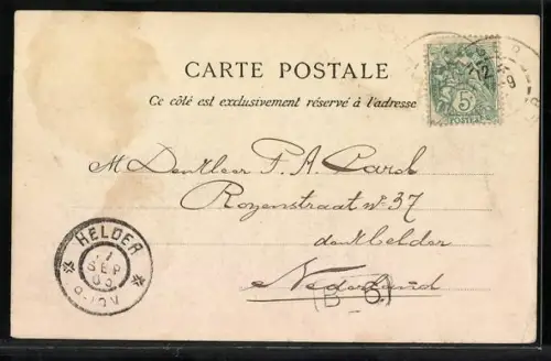 AK Alger, Perspective des Boulevards