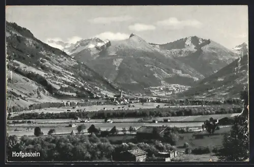 AK Hofgastein, Gesamtansicht mit Umgebung