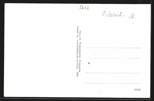 AK Dorfgastein, Teilansicht mit Schuhflicker