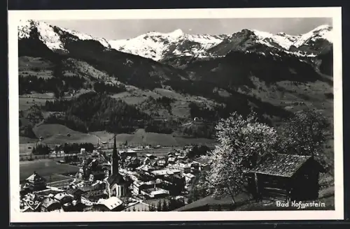 AK Bad Hofgastein, Teilansicht mit Kirche