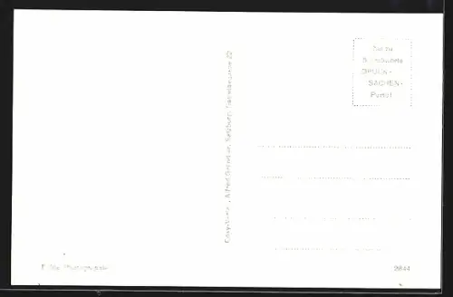 AK Bad Hofgastein, Teilansicht mit Kirche