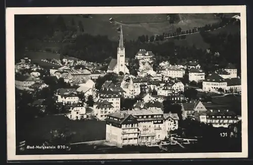 AK Bad-Hofgastein, Gesamtansicht mit Kirche