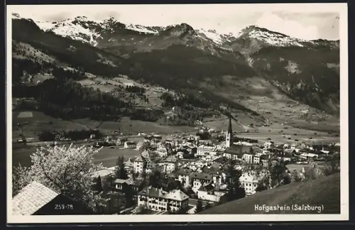 AK Hofgastein /Salzburg, Teilansicht mit Kirche