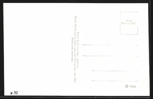 AK Badgastein, Stubnerkogel Gondelbahn, Gebäude im Winter