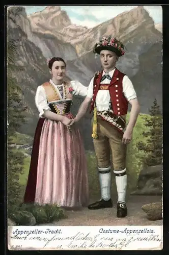 AK Appenzell, Appenzeller Tracht