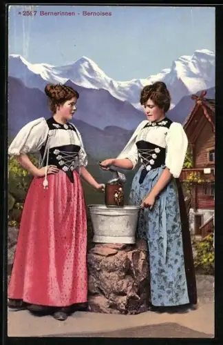 AK Bern, Bernerinnen schöpfen Milch