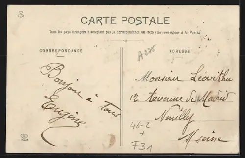 AK Toulouse, Entrée du Boulevard Carnot, Pferdebahn