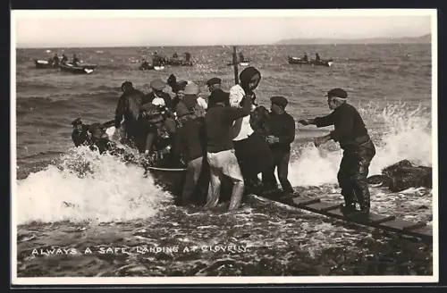 AK Clovelly, Always a Safe Landing at Clovelly