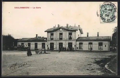 AK Coulommiers, La Gare