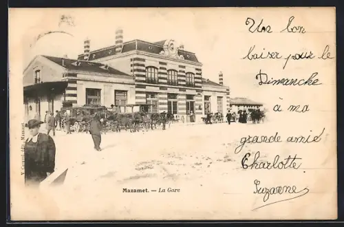 AK Mazamet, La Gare