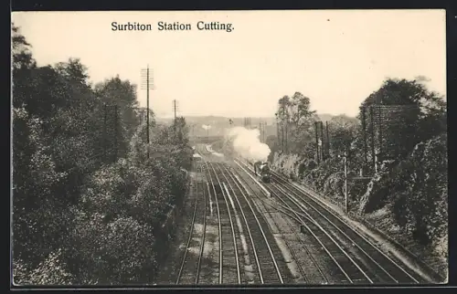 AK London, Surbiton Station Cutting