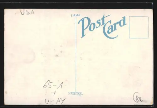 AK Niagara Falls, NY, New York Central R. R. Station