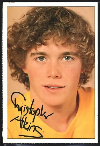 AK Schauspieler Chris Atkins, Porträt
